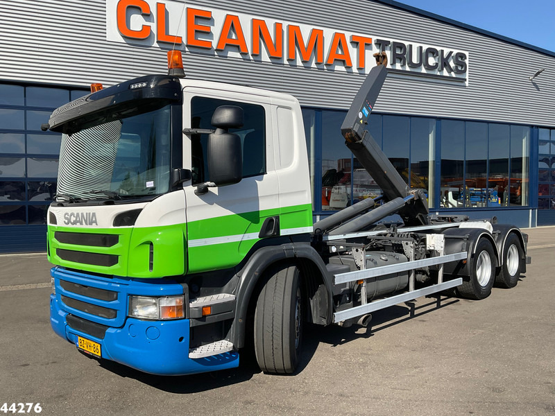 Scania P 420 VDL 21 Ton haakarmsysteem - شاحنة ذات خطاف: صورة 1 Scania P 420 VDL 21 Ton haakarmsysteem - شاحنة ذات خطاف: صورة 1
