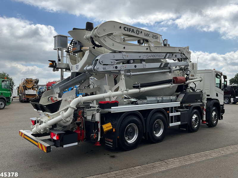 Scania P 450 XT 8x4 Euro 6 Retarder CIFA 7m³ Mixer + Pumi Pump 25 m³ NEW AND UNUSED! - مضخة خرسانة: صورة 4 Scania P 450 XT 8x4 Euro 6 Retarder CIFA 7m³ Mixer + Pumi Pump 25 m³ NEW AND UNUSED! - مضخة خرسانة: صورة 4