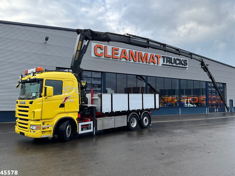 Scania R 380 Palfinger 29 Tonmeter laadkraan + Fly-Jib - شاحنة كرين: صورة 1 Scania R 380 Palfinger 29 Tonmeter laadkraan + Fly-Jib - شاحنة كرين: صورة 1