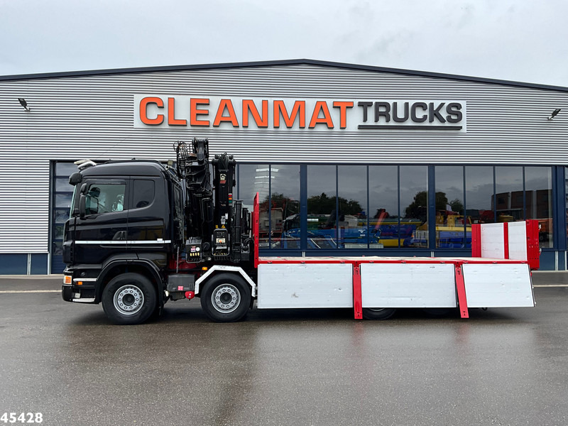 Scania R 480 8x2 Retarder Hiab 47 Tonmeter laadkraan + Fly-Jib! Just 242.931 km! - شاحنة كرين: صورة 4 Scania R 480 8x2 Retarder Hiab 47 Tonmeter laadkraan + Fly-Jib! Just 242.931 km! - شاحنة كرين: صورة 4