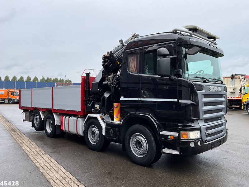 Scania R 480 8x2 Retarder Hiab 47 Tonmeter laadkraan + Fly-Jib! Just 242.931 km! - شاحنة كرين: صورة 5 Scania R 480 8x2 Retarder Hiab 47 Tonmeter laadkraan + Fly-Jib! Just 242.931 km! - شاحنة كرين: صورة 5