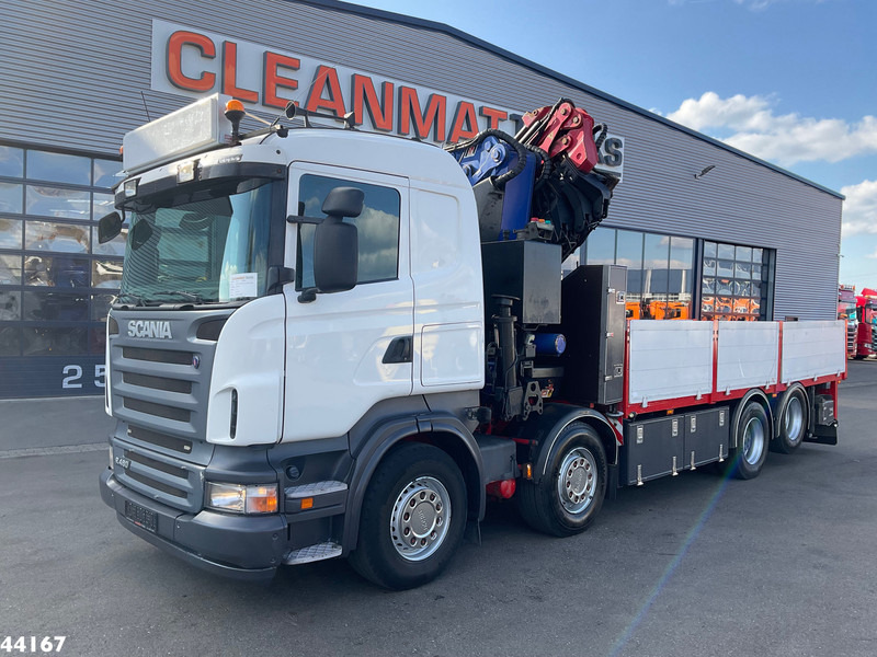Scania R 480 Amco Veba 95 Tometer laadkraan + Fly-Jib - شاحنة كرين: صورة 5 Scania R 480 Amco Veba 95 Tometer laadkraan + Fly-Jib - شاحنة كرين: صورة 5