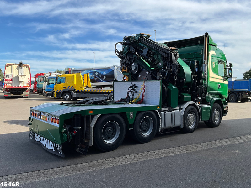 Scania R 490 8x4 Euro 6 Effer 140 Tonmeter laadkraan + Fly-Jib Just 283.508 km - وحدة جر: صورة 4 Scania R 490 8x4 Euro 6 Effer 140 Tonmeter laadkraan + Fly-Jib Just 283.508 km - وحدة جر: صورة 4