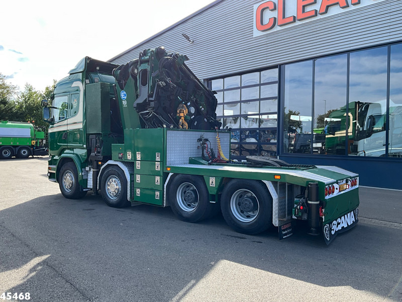 Scania R 490 8x4 Euro 6 Effer 140 Tonmeter laadkraan + Fly-Jib Just 283.508 km - وحدة جر: صورة 2 Scania R 490 8x4 Euro 6 Effer 140 Tonmeter laadkraan + Fly-Jib Just 283.508 km - وحدة جر: صورة 2