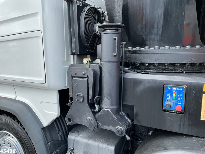 شاحنة كرين Scania R490 8x2 Euro 6 Retarder HMF 85 Tonmeter laadkraan + Fly-jib: صورة 10