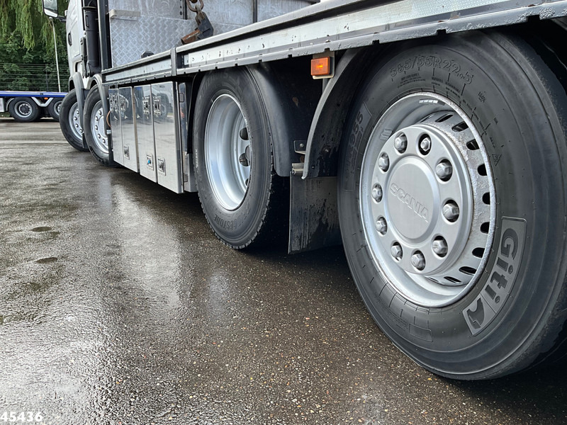 شاحنة كرين Scania R490 8x2 Euro 6 Retarder HMF 85 Tonmeter laadkraan + Fly-jib: صورة 13