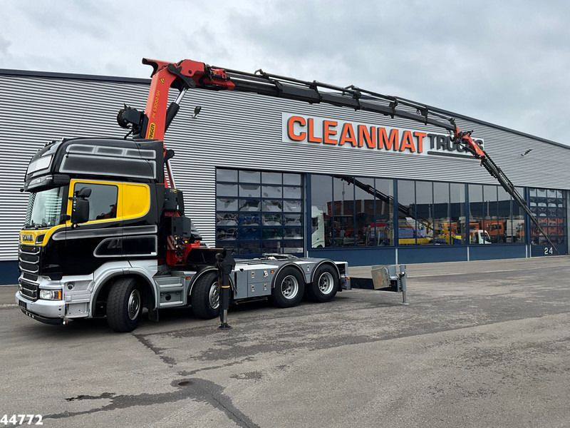 Scania R500 8x4 V8 Retarder Palfinger 53 Tonmeter laadkraan + Fly-Jib - وحدة جر: صورة 1 Scania R500 8x4 V8 Retarder Palfinger 53 Tonmeter laadkraan + Fly-Jib - وحدة جر: صورة 1