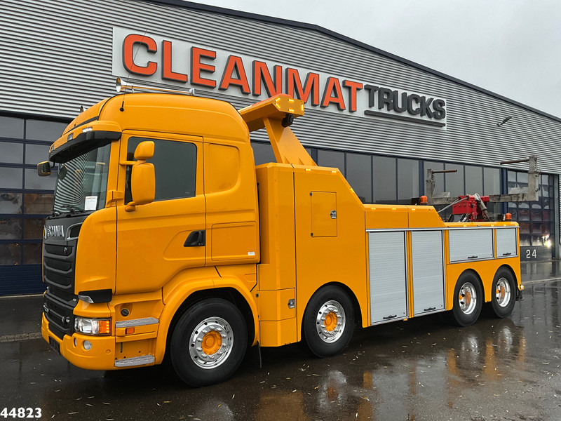 Scania R730 V8 8x4 Euro 6 Retarder Recovery truck Just 17.951 km! - شاحنة سحب: صورة 1 Scania R730 V8 8x4 Euro 6 Retarder Recovery truck Just 17.951 km! - شاحنة سحب: صورة 1