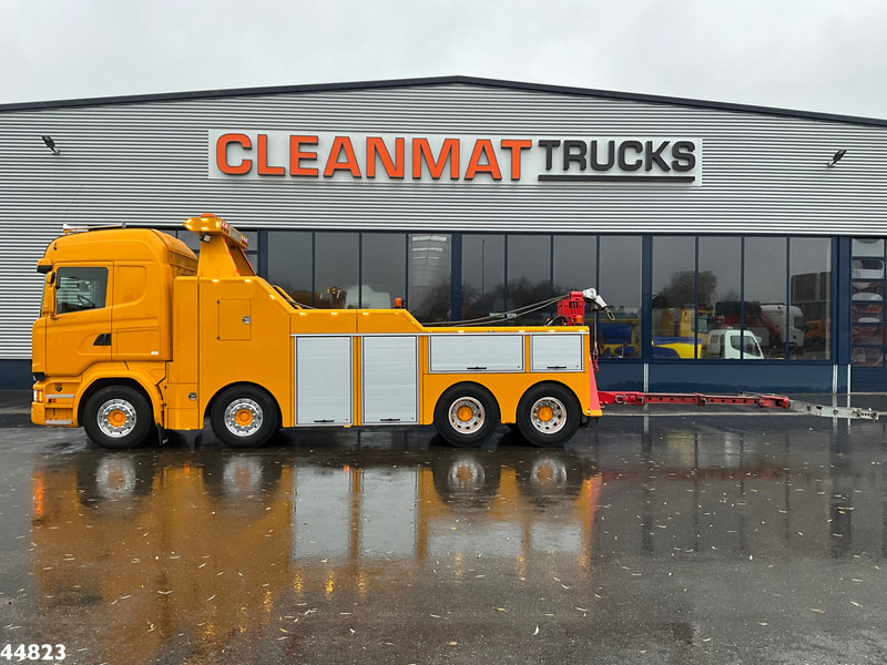 Scania R730 V8 8x4 Euro 6 Retarder Recovery truck Just 17.951 km! - شاحنة سحب: صورة 4 Scania R730 V8 8x4 Euro 6 Retarder Recovery truck Just 17.951 km! - شاحنة سحب: صورة 4