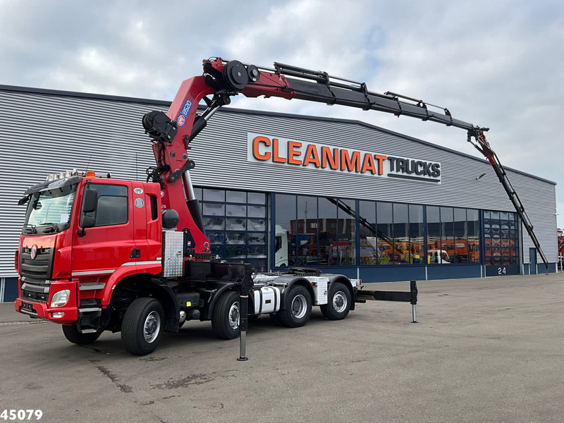 Tatra T 158 8x6 Euro 6 HMF 85 Tonmeter laadkraan + Fly-Jib Just 147.844 km! - وحدة جر: صورة 1 Tatra T 158 8x6 Euro 6 HMF 85 Tonmeter laadkraan + Fly-Jib Just 147.844 km! - وحدة جر: صورة 1