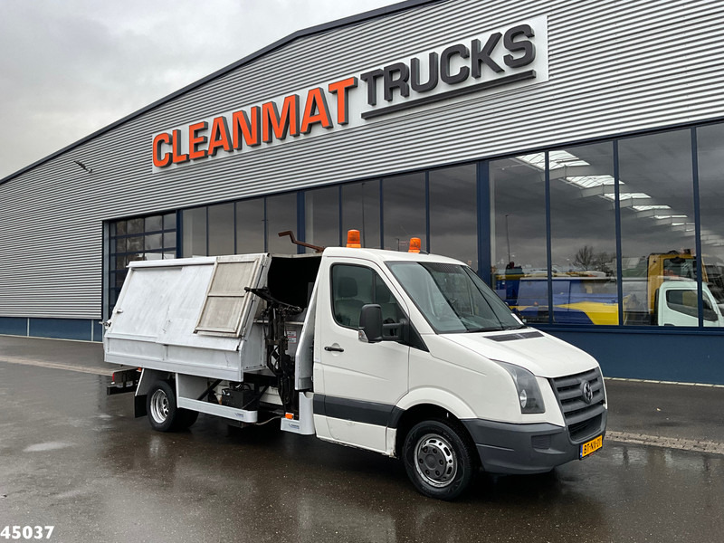 Volkswagen Crafter 2.5 TDI Terberg zijlader Just 115.247 Km! - شاحنة النفايات: صورة 3 Volkswagen Crafter 2.5 TDI Terberg zijlader Just 115.247 Km! - شاحنة النفايات: صورة 3