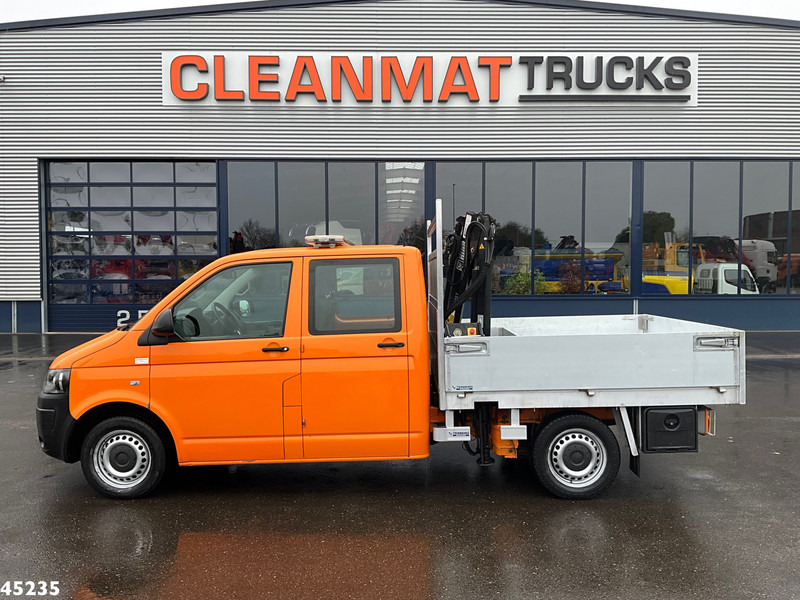 Volkswagen Transporter 2.0 TDI DC Hiab 1,3 Tonmeter laadkraan Just 194.250 km! - شاحنة كرين: صورة 2 Volkswagen Transporter 2.0 TDI DC Hiab 1,3 Tonmeter laadkraan Just 194.250 km! - شاحنة كرين: صورة 2
