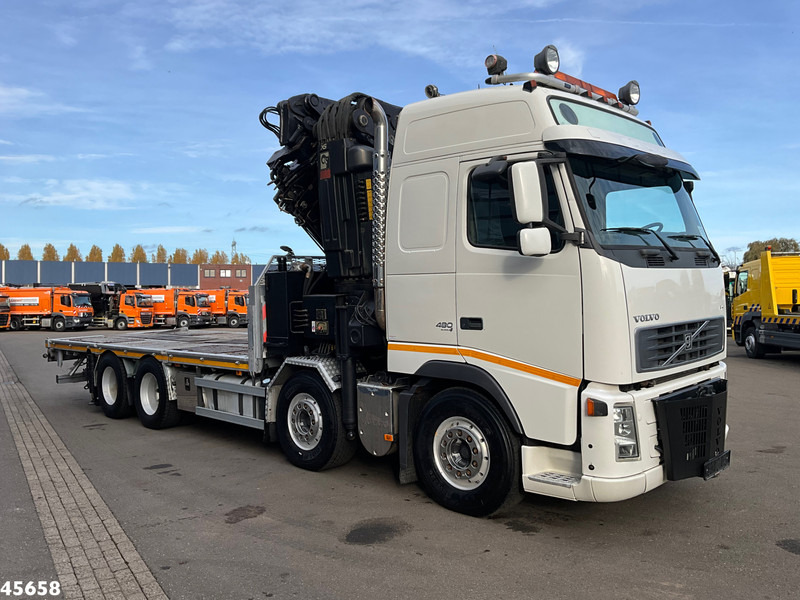 Volvo FH 480 8x4 Retarder Hiab 80 Tonmeter laadkraan + Fly-Jib! - شاحنة كرين: صورة 3 Volvo FH 480 8x4 Retarder Hiab 80 Tonmeter laadkraan + Fly-Jib! - شاحنة كرين: صورة 3