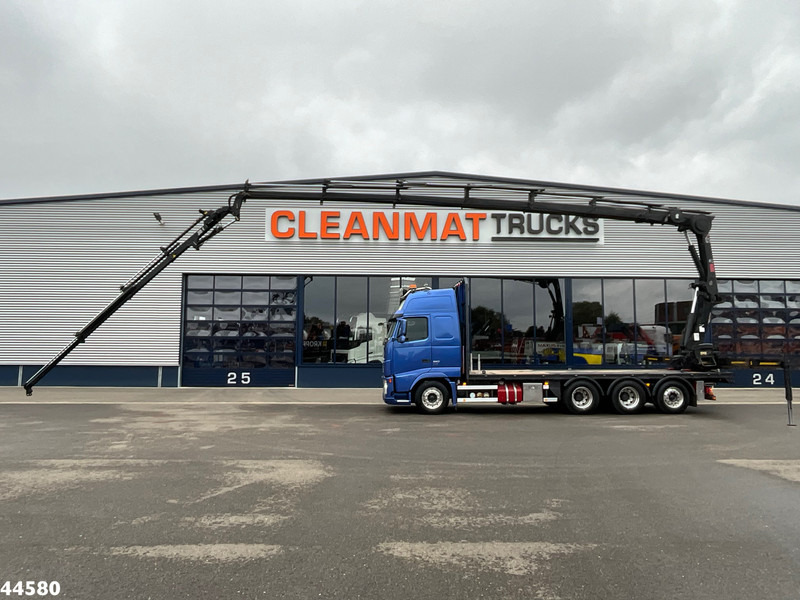Volvo FH 520 8x4 Euro 5 Hiab 24 Tonmeter laadkraan + Fly-jib - شاحنة كرين: صورة 1 Volvo FH 520 8x4 Euro 5 Hiab 24 Tonmeter laadkraan + Fly-jib - شاحنة كرين: صورة 1
