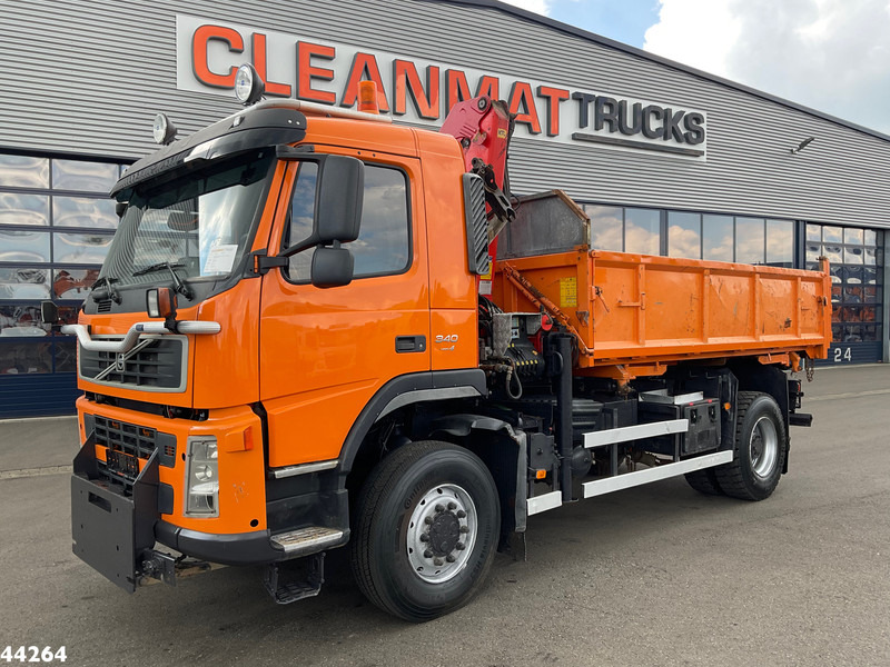 Volvo FM 340 4x4 Palfinger 10 Tonmeter laadkraan Manual Full steel - شاحنة قلاب, شاحنة كرين: صورة 2 Volvo FM 340 4x4 Palfinger 10 Tonmeter laadkraan Manual Full steel - شاحنة قلاب, شاحنة كرين: صورة 2