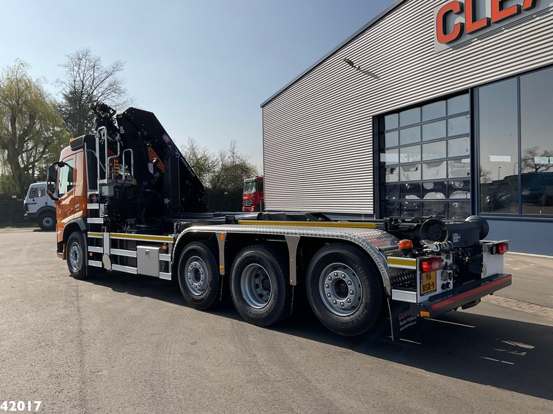 Volvo FM 420 8x2 HMF 28 Tonmeter laadkraan - شاحنة ذات خطاف, شاحنة كرين: صورة 2 Volvo FM 420 8x2 HMF 28 Tonmeter laadkraan - شاحنة ذات خطاف, شاحنة كرين: صورة 2