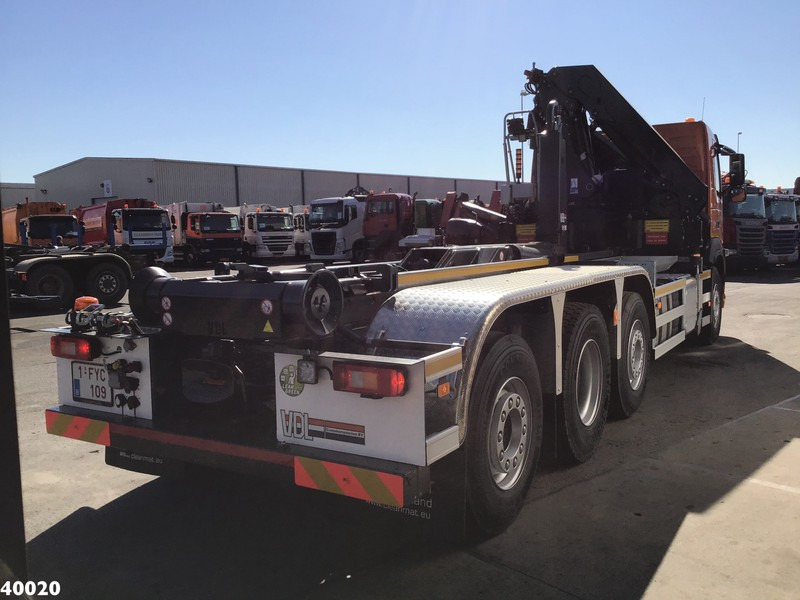 Volvo FM 420 8x2 HMF 28 ton/meter laadkraan Welvaarts weighing system - شاحنة ذات خطاف, شاحنة كرين: صورة 4 Volvo FM 420 8x2 HMF 28 ton/meter laadkraan Welvaarts weighing system - شاحنة ذات خطاف, شاحنة كرين: صورة 4