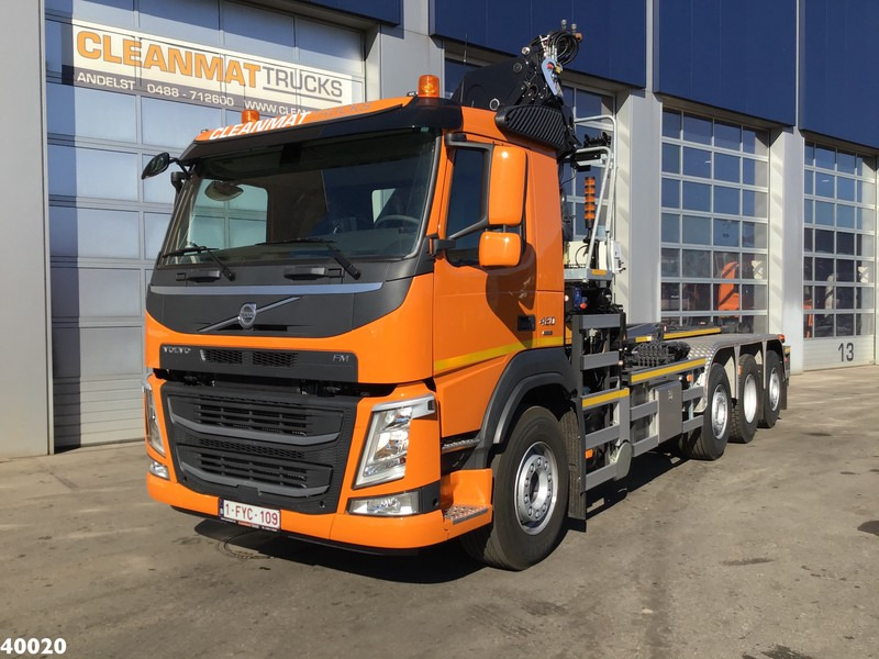 Volvo FM 420 8x2 HMF 28 ton/meter laadkraan Welvaarts weighing system - شاحنة ذات خطاف, شاحنة كرين: صورة 2 Volvo FM 420 8x2 HMF 28 ton/meter laadkraan Welvaarts weighing system - شاحنة ذات خطاف, شاحنة كرين: صورة 2