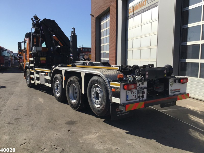 Volvo FM 420 8x2 HMF 28 ton/meter laadkraan Welvaarts weighing system - شاحنة ذات خطاف, شاحنة كرين: صورة 3 Volvo FM 420 8x2 HMF 28 ton/meter laadkraan Welvaarts weighing system - شاحنة ذات خطاف, شاحنة كرين: صورة 3