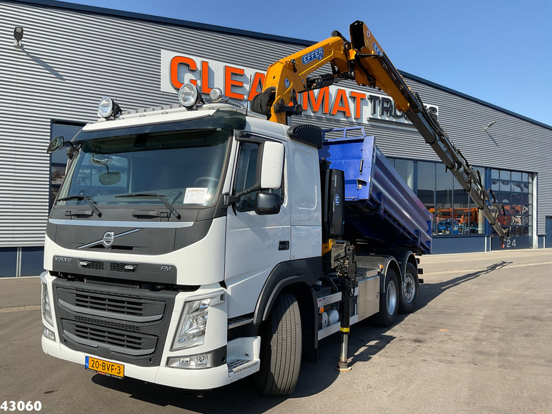 Volvo FM 460 Effer 26 Tonmeter laadkraan Kipper Just 94.130 km! - شاحنة قلاب, شاحنة كرين: صورة 1 Volvo FM 460 Effer 26 Tonmeter laadkraan Kipper Just 94.130 km! - شاحنة قلاب, شاحنة كرين: صورة 1