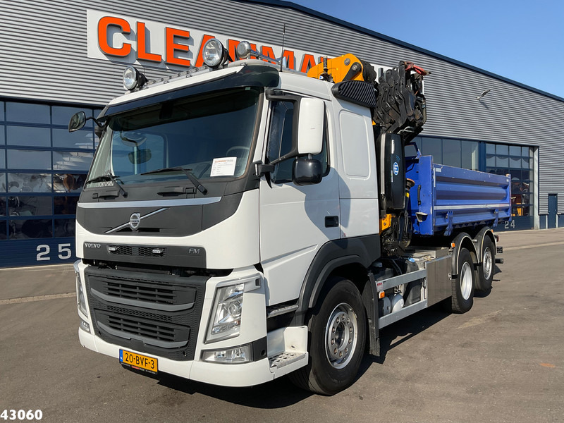 Volvo FM 460 Effer 26 Tonmeter laadkraan Kipper Just 94.130 km! - شاحنة قلاب, شاحنة كرين: صورة 3 Volvo FM 460 Effer 26 Tonmeter laadkraan Kipper Just 94.130 km! - شاحنة قلاب, شاحنة كرين: صورة 3
