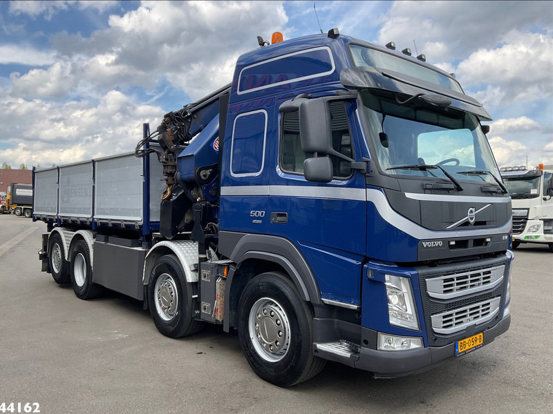 Volvo FM 500 Euro 6 HMF 50 Tonmeter laadkraan + Fly-Jib - شاحنة قلاب, شاحنة كرين: صورة 5 Volvo FM 500 Euro 6 HMF 50 Tonmeter laadkraan + Fly-Jib - شاحنة قلاب, شاحنة كرين: صورة 5