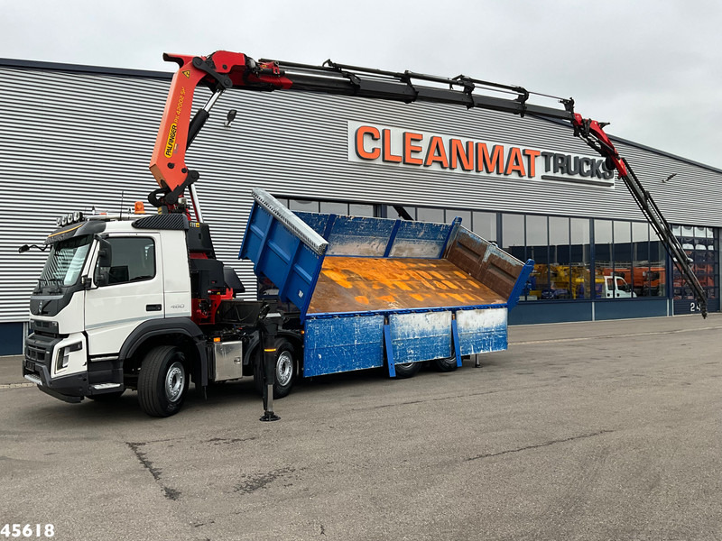 Volvo FMX 460 8x4 Euro 6 Palfinger 42 Tonmeter laadkraan + Fly-Jib! - شاحنة قلاب, شاحنة كرين: صورة 1 Volvo FMX 460 8x4 Euro 6 Palfinger 42 Tonmeter laadkraan + Fly-Jib! - شاحنة قلاب, شاحنة كرين: صورة 1