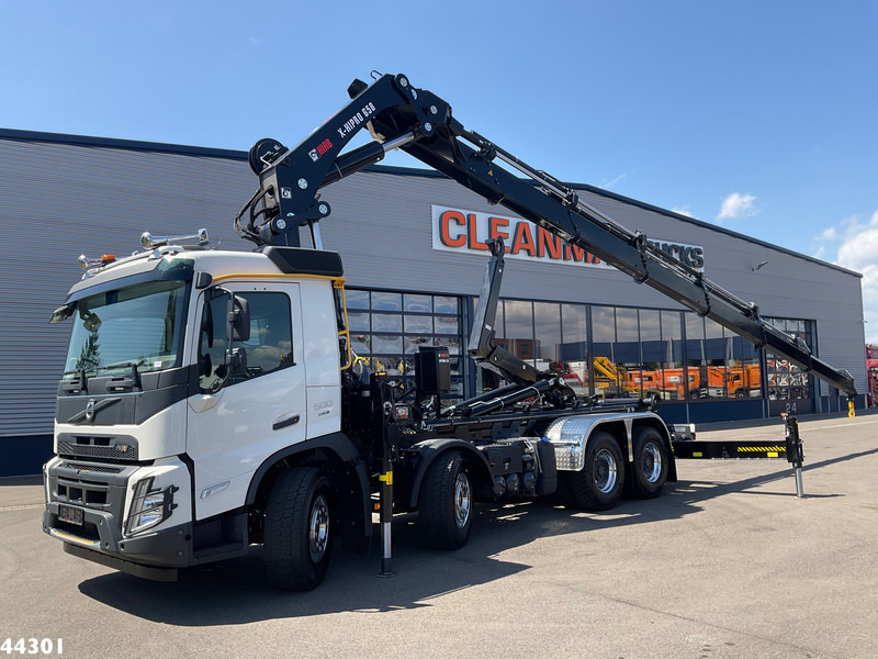 Volvo FMX 500 8x4 Euro 6 Hiab 65 Tonmeter laadkraan + Multilift 25 Ton haakarmsysteem NEW AND UNUSED! - شاحنة ذات خطاف, شاحنة كرين: صورة 1 Volvo FMX 500 8x4 Euro 6 Hiab 65 Tonmeter laadkraan + Multilift 25 Ton haakarmsysteem NEW AND UNUSED! - شاحنة ذات خطاف, شاحنة كرين: صورة 1