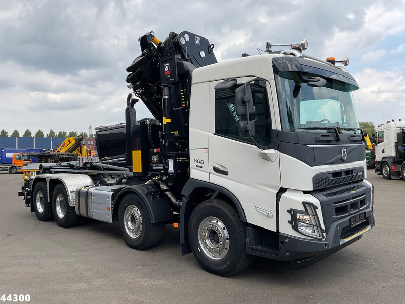 Volvo FMX 500 8x4 Euro 6 Hiab 65 Tonmeter laadkraan + Multilift 25 Ton haakarmsysteem NEW AND UNUSED! - شاحنة ذات خطاف, شاحنة كرين: صورة 5 Volvo FMX 500 8x4 Euro 6 Hiab 65 Tonmeter laadkraan + Multilift 25 Ton haakarmsysteem NEW AND UNUSED! - شاحنة ذات خطاف, شاحنة كرين: صورة 5