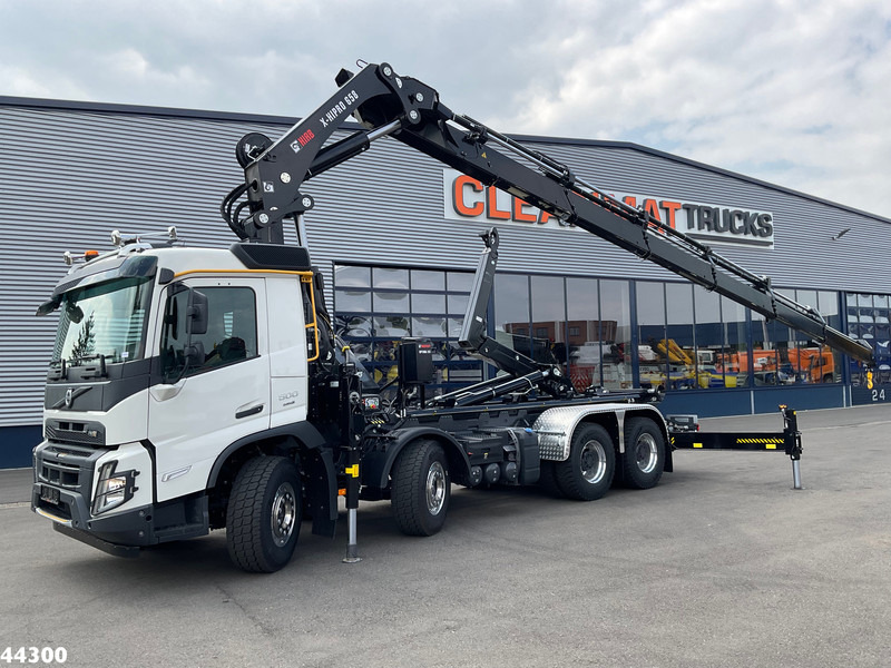 Volvo FMX 500 8x4 Euro 6 Hiab 65 Tonmeter laadkraan + Multilift 25 Ton haakarmsysteem NEW AND UNUSED! - شاحنة ذات خطاف, شاحنة كرين: صورة 1 Volvo FMX 500 8x4 Euro 6 Hiab 65 Tonmeter laadkraan + Multilift 25 Ton haakarmsysteem NEW AND UNUSED! - شاحنة ذات خطاف, شاحنة كرين: صورة 1