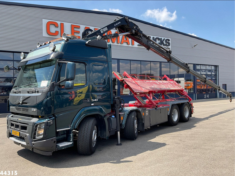 Volvo FMX 540 8x4 Euro 6 Hiab 28 Tonmeter laadkraan - شاحنة - نظام الكابلات, شاحنة كرين: صورة 1 Volvo FMX 540 8x4 Euro 6 Hiab 28 Tonmeter laadkraan - شاحنة - نظام الكابلات, شاحنة كرين: صورة 1