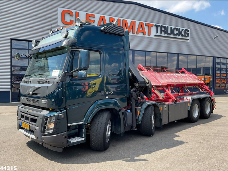 Volvo FMX 540 8x4 Euro 6 Hiab 28 Tonmeter laadkraan - شاحنة - نظام الكابلات, شاحنة كرين: صورة 3 Volvo FMX 540 8x4 Euro 6 Hiab 28 Tonmeter laadkraan - شاحنة - نظام الكابلات, شاحنة كرين: صورة 3