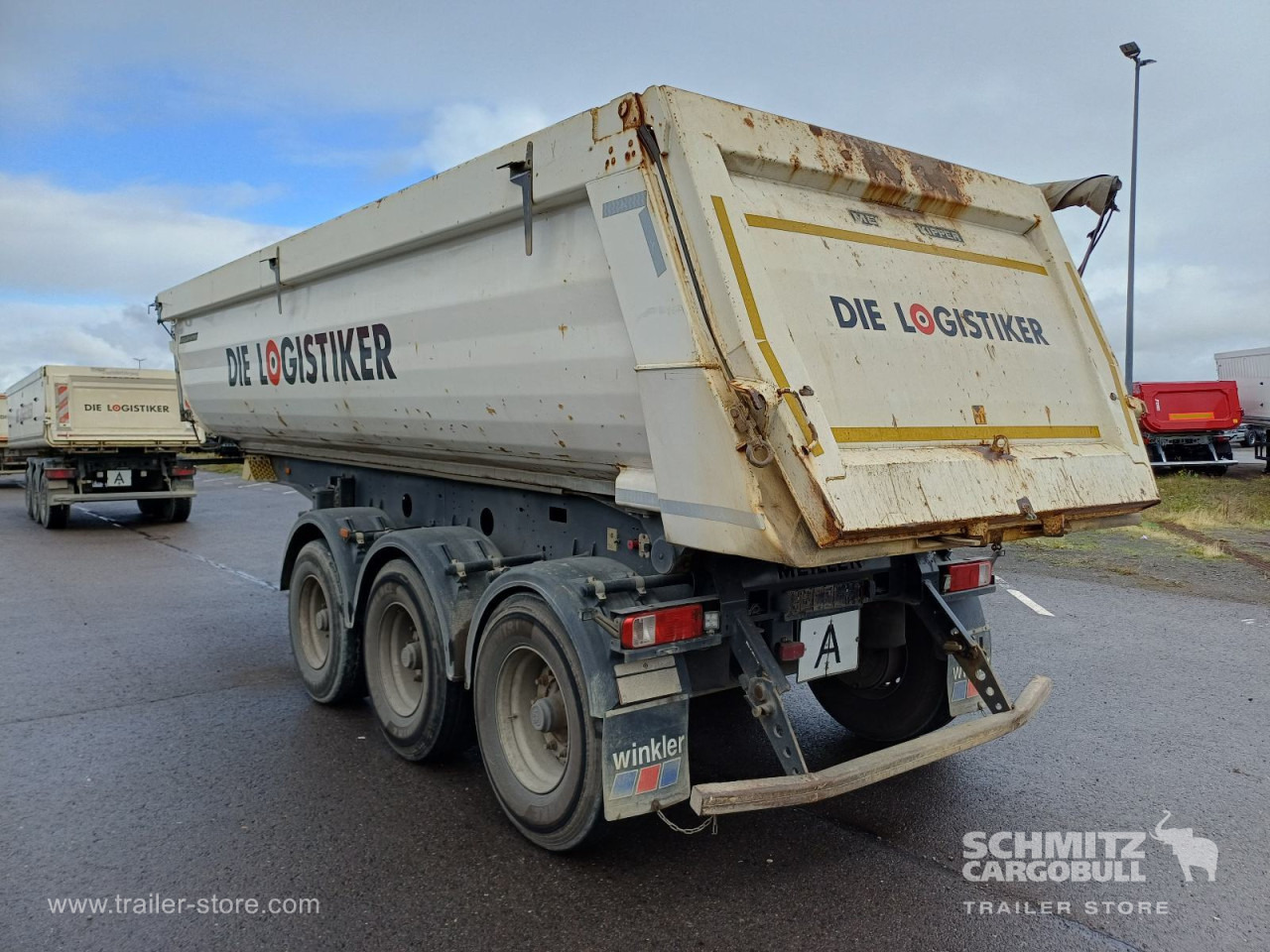 MEILLER Auflieger Kipper Stahlrundmulde 26m³ - قلابة نصف مقطورة نصف مقطورة قلابة: صورة 3 MEILLER Auflieger Kipper Stahlrundmulde 26m³ - قلابة نصف مقطورة نصف مقطورة قلابة: صورة 3