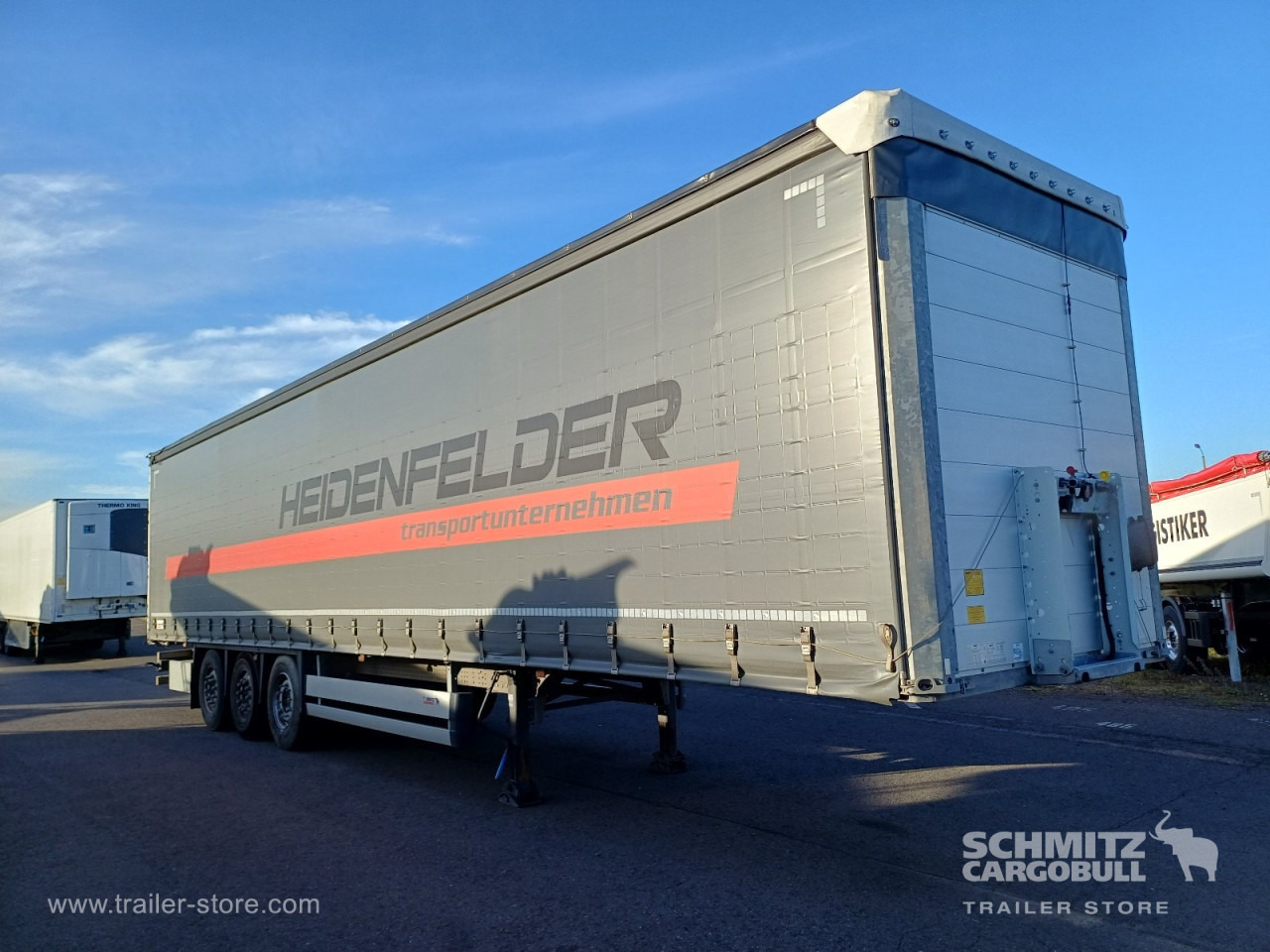 SCHMITZ Auflieger Curtainsider Standard - نصف مقطورة ستارة: صورة 1 SCHMITZ Auflieger Curtainsider Standard - نصف مقطورة ستارة: صورة 1
