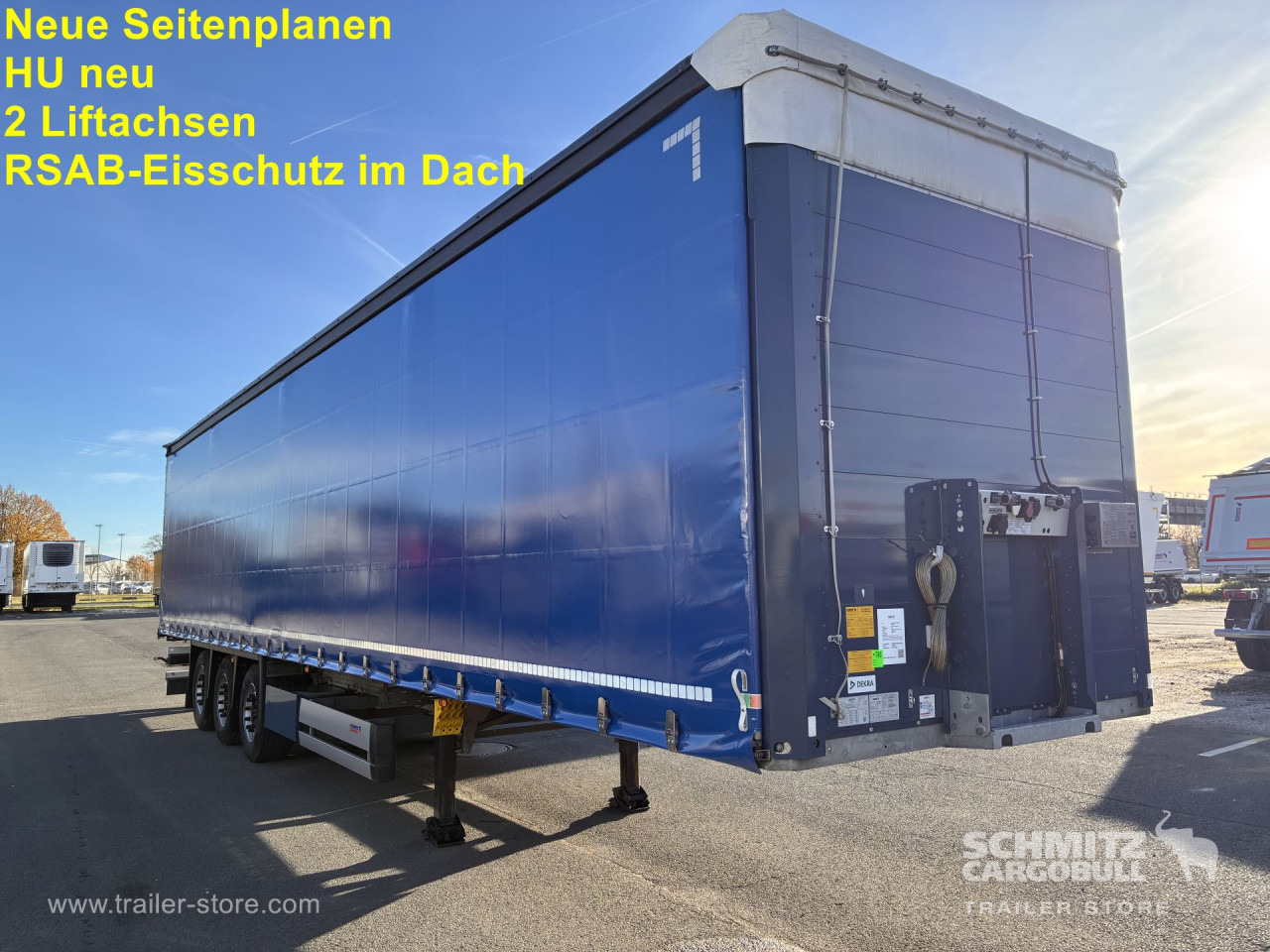 SCHMITZ Auflieger Curtainsider Standard - نصف مقطورة ستارة: صورة 1 SCHMITZ Auflieger Curtainsider Standard - نصف مقطورة ستارة: صورة 1
