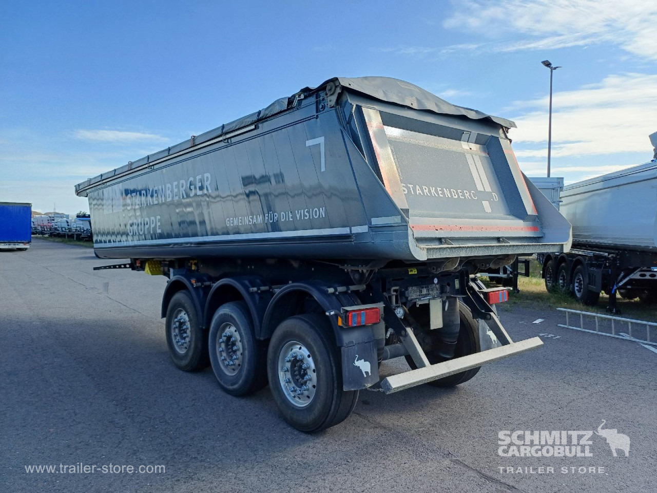 SCHMITZ Auflieger Kipper Alukastenmulde 24m³ - قلابة نصف مقطورة نصف مقطورة قلابة: صورة 5 SCHMITZ Auflieger Kipper Alukastenmulde 24m³ - قلابة نصف مقطورة نصف مقطورة قلابة: صورة 5