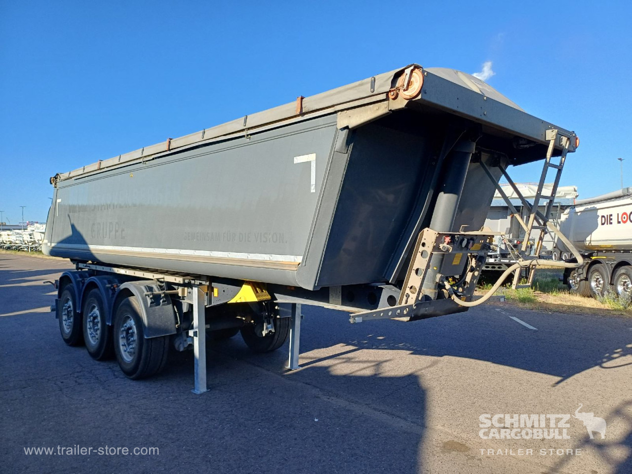 SCHMITZ Auflieger Kipper Alukastenmulde 24m³ - قلابة نصف مقطورة نصف مقطورة قلابة: صورة 1 SCHMITZ Auflieger Kipper Alukastenmulde 24m³ - قلابة نصف مقطورة نصف مقطورة قلابة: صورة 1