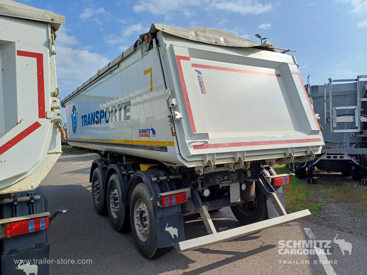 SCHMITZ Auflieger Kipper Alukastenmulde 27m³ - قلابة نصف مقطورة نصف مقطورة قلابة: صورة 4 SCHMITZ Auflieger Kipper Alukastenmulde 27m³ - قلابة نصف مقطورة نصف مقطورة قلابة: صورة 4