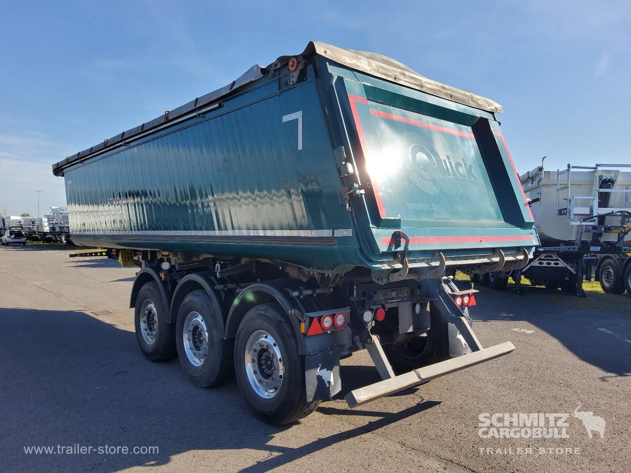 SCHMITZ Auflieger Kipper Alukastenmulde 27m³ - قلابة نصف مقطورة نصف مقطورة قلابة: صورة 3 SCHMITZ Auflieger Kipper Alukastenmulde 27m³ - قلابة نصف مقطورة نصف مقطورة قلابة: صورة 3