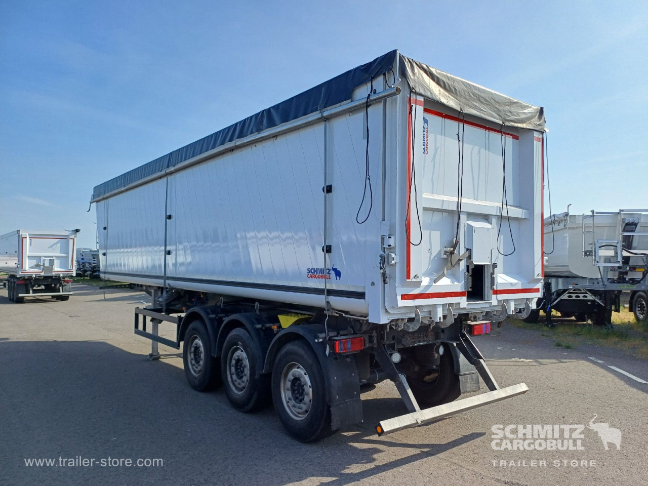 SCHMITZ Auflieger Kipper Alukastenmulde 52m³ - قلابة نصف مقطورة نصف مقطورة قلابة: صورة 4 SCHMITZ Auflieger Kipper Alukastenmulde 52m³ - قلابة نصف مقطورة نصف مقطورة قلابة: صورة 4