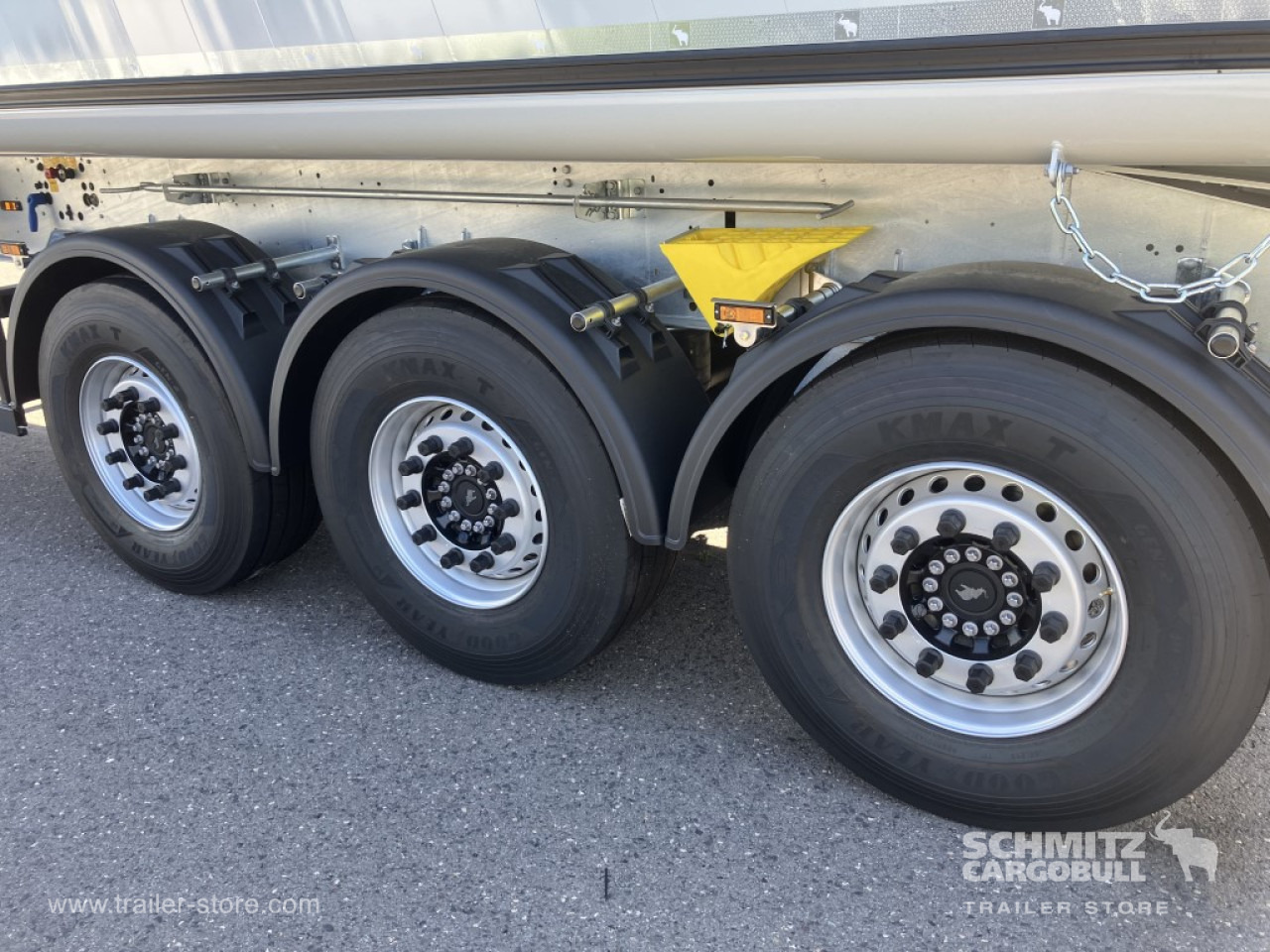 SCHMITZ Auflieger Kipper Alukastenmulde 52m³ - قلابة نصف مقطورة نصف مقطورة قلابة: صورة 3 SCHMITZ Auflieger Kipper Alukastenmulde 52m³ - قلابة نصف مقطورة نصف مقطورة قلابة: صورة 3