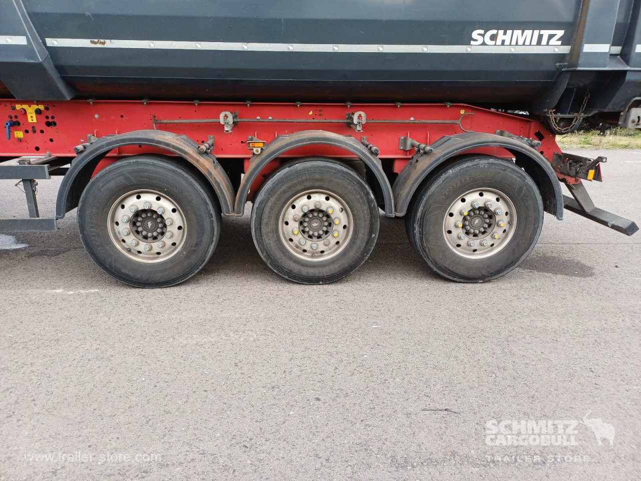 SCHMITZ Auflieger Kipper Stahlrundmulde 51m³ - قلابة نصف مقطورة نصف مقطورة قلابة: صورة 2 SCHMITZ Auflieger Kipper Stahlrundmulde 51m³ - قلابة نصف مقطورة نصف مقطورة قلابة: صورة 2