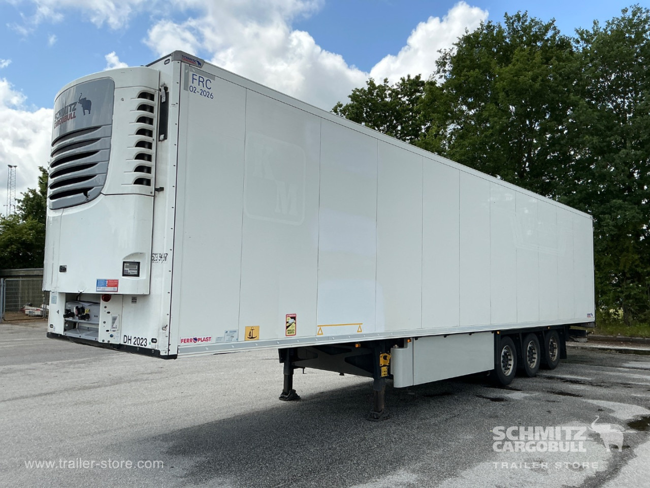 نصف مقطورة متساوي الحرارة SCHMITZ Reefer Meat hanging system: صورة 10