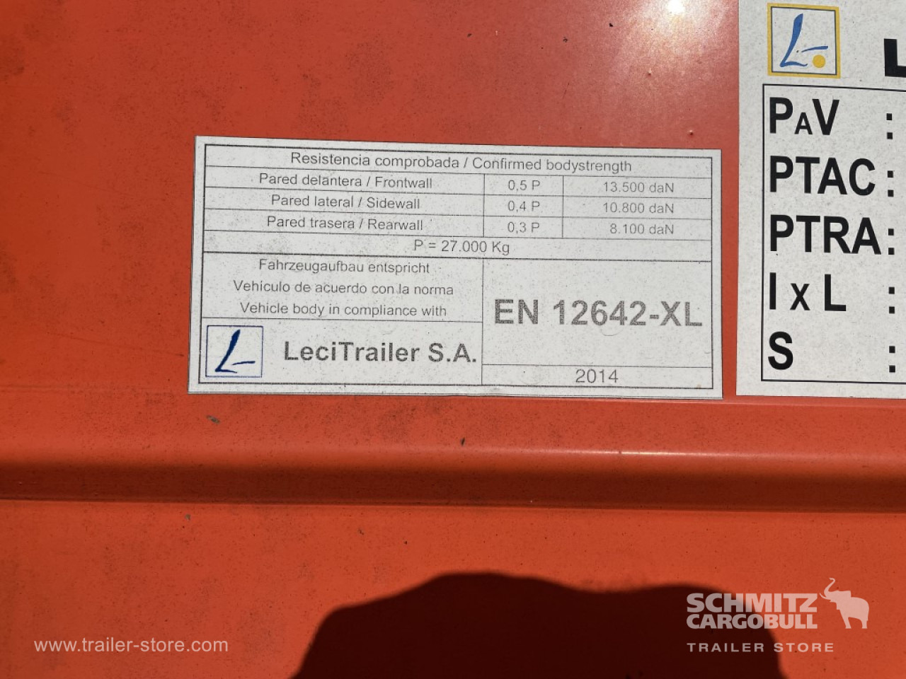 LECI TRAILER Semiremolque Lona Standard - نصف مقطورة ستارة: صورة 2 LECI TRAILER Semiremolque Lona Standard - نصف مقطورة ستارة: صورة 2