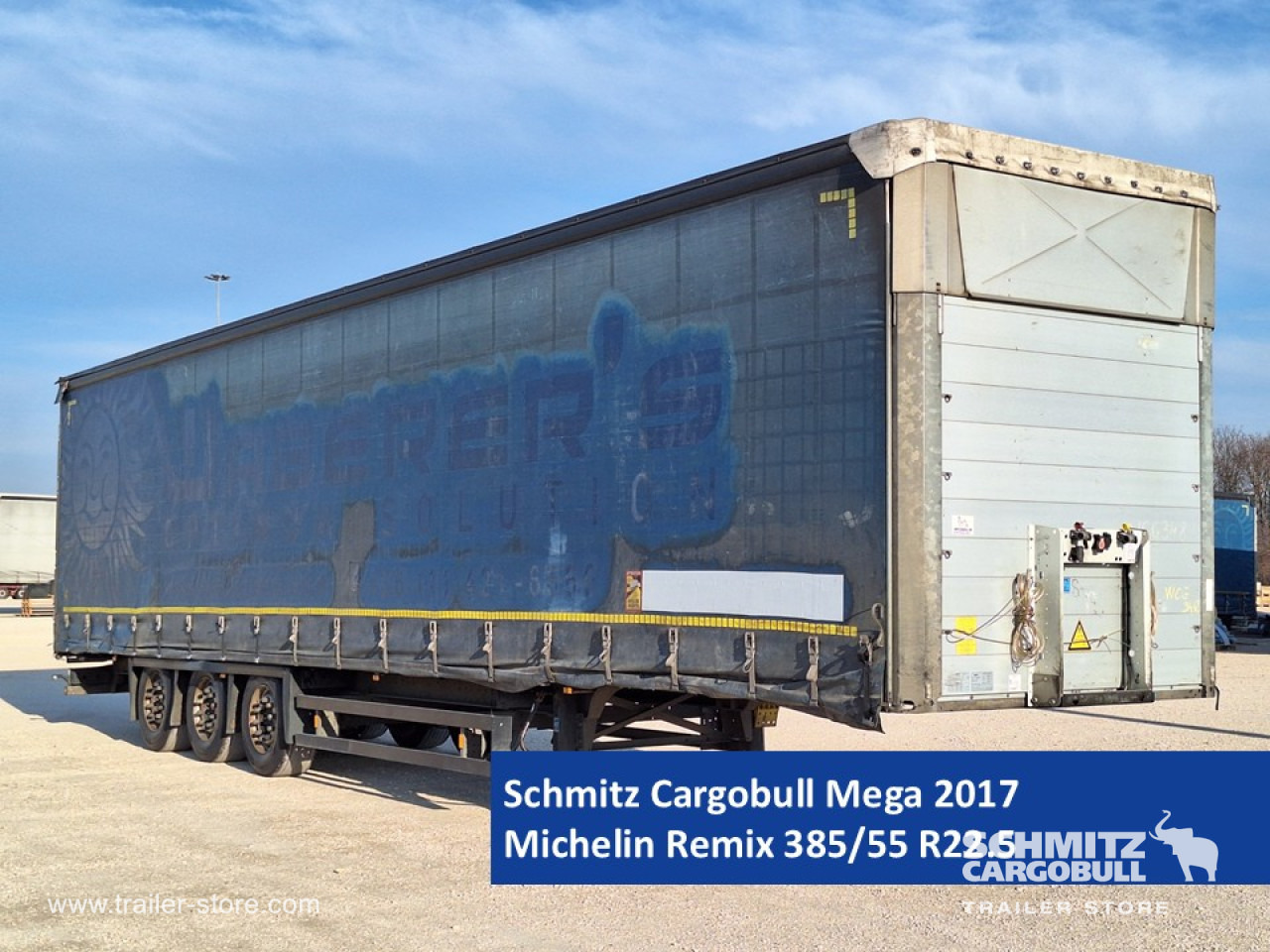 نصف مقطورة ستارة SCHMITZ Curtainsider Mega: صورة 1