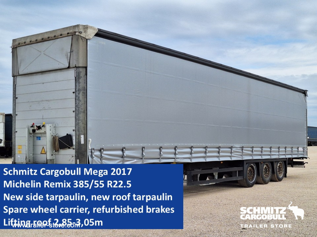 SCHMITZ Curtainsider Mega - نصف مقطورة ستارة: صورة 1 SCHMITZ Curtainsider Mega - نصف مقطورة ستارة: صورة 1