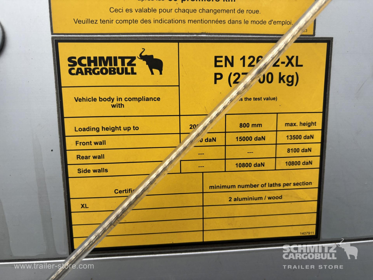 نصف مقطورة ستارة SCHMITZ Curtainsider Standard: صورة 13