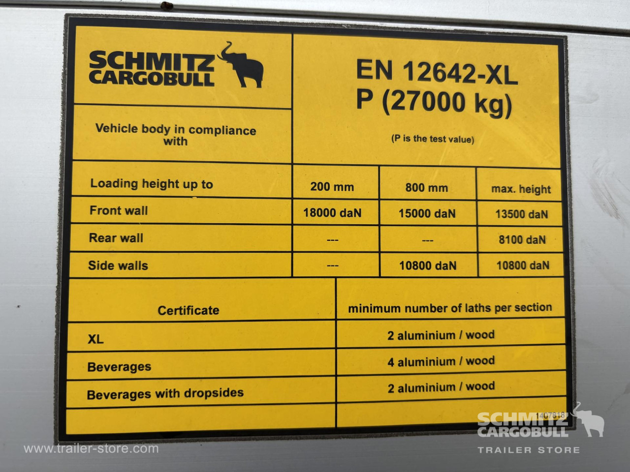 SCHMITZ Curtainsider Standard - نصف مقطورة ستارة: صورة 2 SCHMITZ Curtainsider Standard - نصف مقطورة ستارة: صورة 2