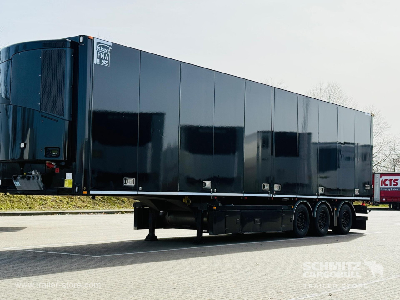 EKERI Oplegger Vries Vouw wand Double deck - نصف مقطورة متساوي الحرارة: صورة 1 EKERI Oplegger Vries Vouw wand Double deck - نصف مقطورة متساوي الحرارة: صورة 1