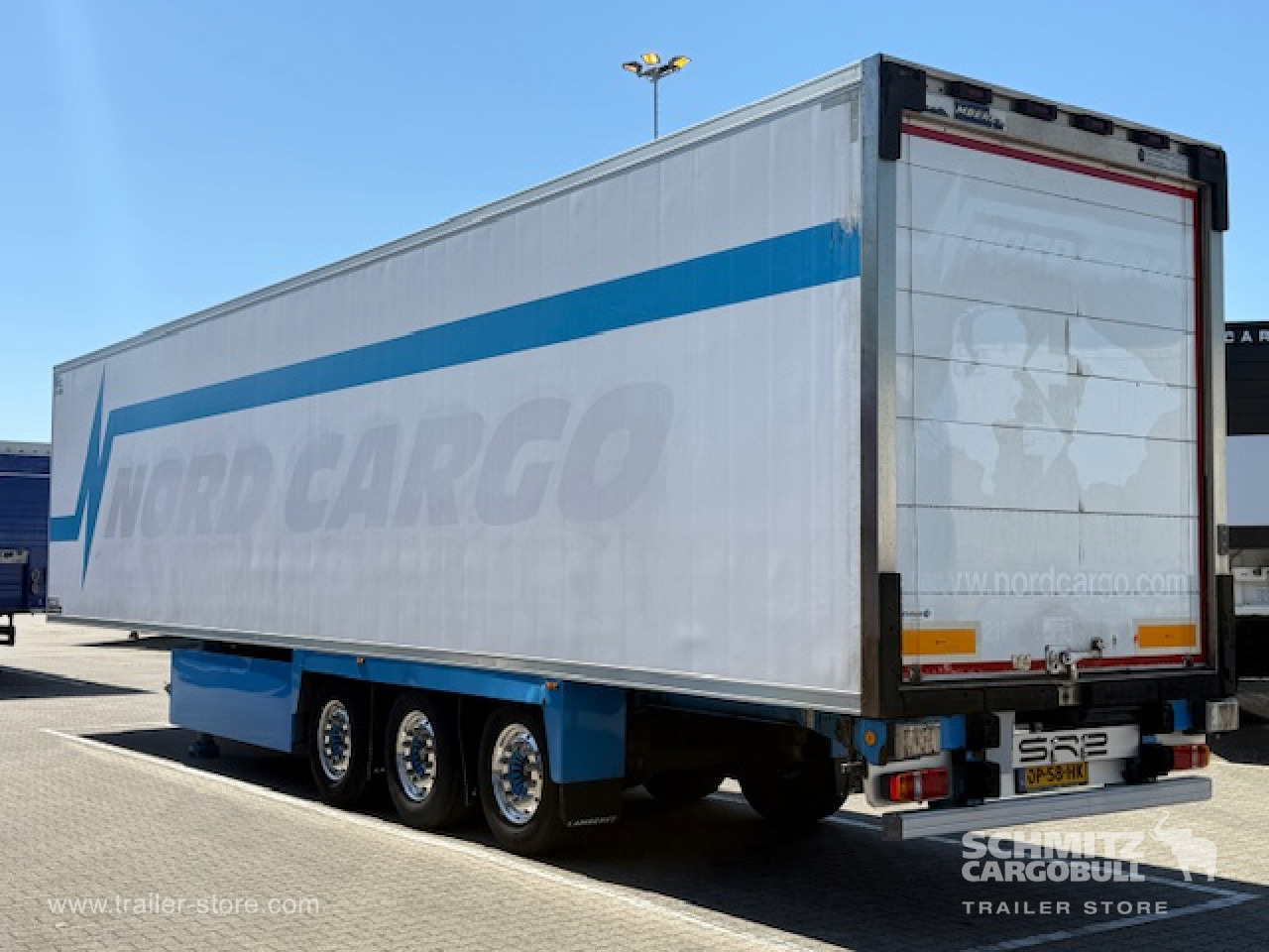 نصف مقطورة متساوي الحرارة LAMBERET Oplegger Vries Standard Double deck Roller shutter: صورة 10